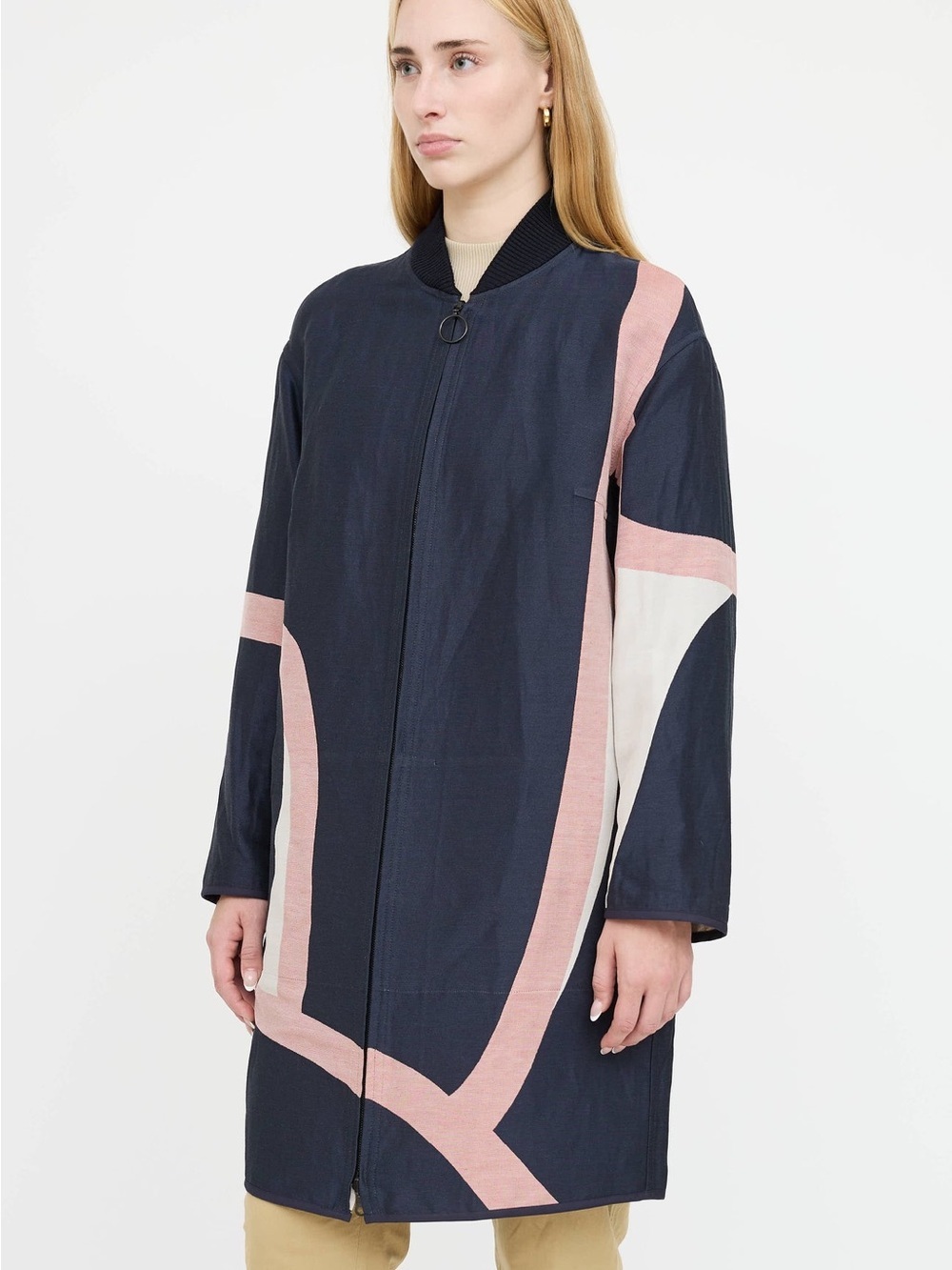 Akris Reversible Patterned Coat - Picture 3 of 15
